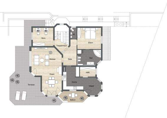 Grundriss Erdgeschoss