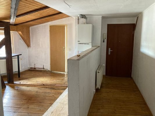 Küche und WE-Eingang DG