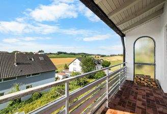 Balkon mit Ausblick