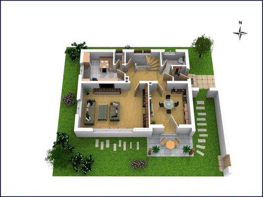 Grundriss Erdgeschoss