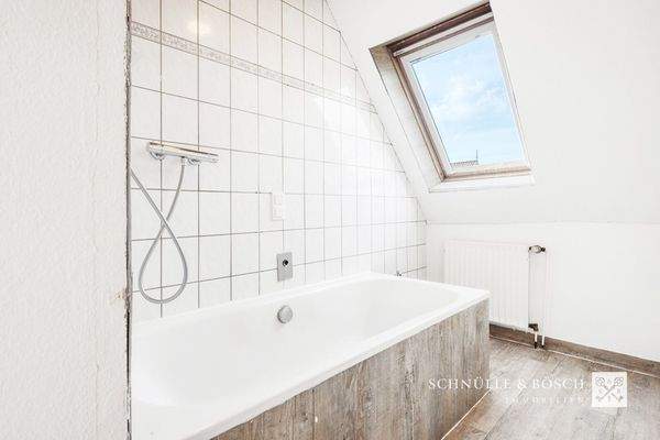 Mit Badewanne für eine erholsame Zeit