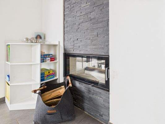 Doppelkamin - Wohn & Esszimmer