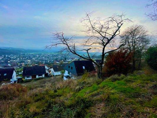 Fernsicht auf Vulkanberge