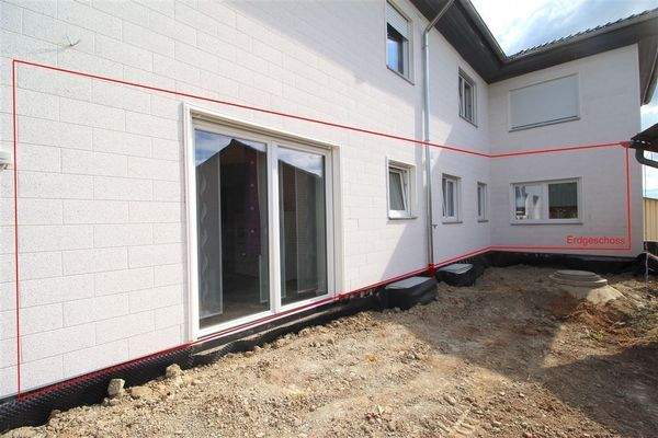 Wohnzimmerausgang Terrasse