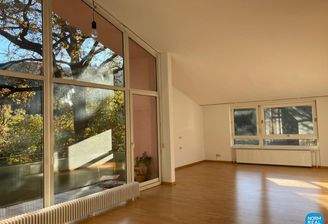 Salon mit Blick Terrasse