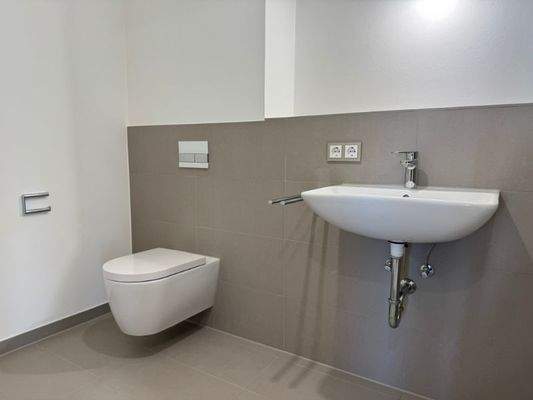 Badezimmer mit Badewanne