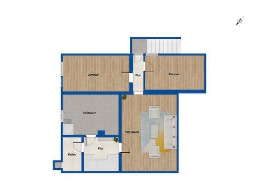 Grundriss Untergeschoss