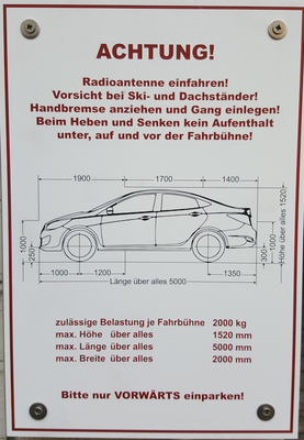 Auto Abmessungen