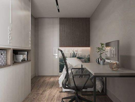 Flats for Sale Only 2 km from the Coast in Muratpaşa