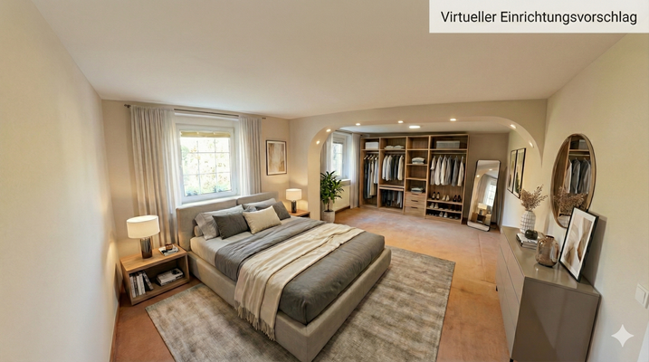 Schlafzimmer_ KI generiert