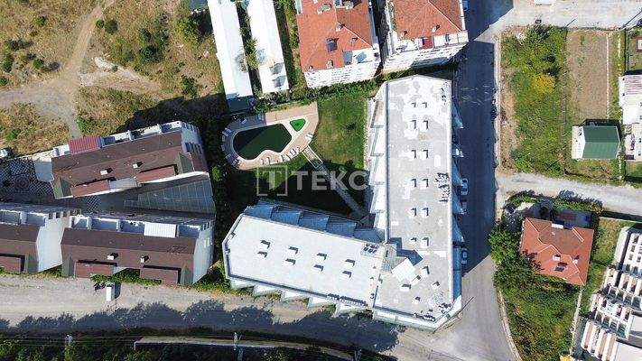 Impressive View Apartments in a Project in Yalova Çınarcık