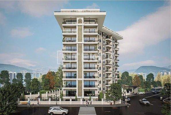 Stylishly Designed Apartments 900 M from the Beach in Alanya