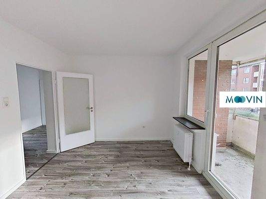 Ansicht II: Wohn- und Esszimmer