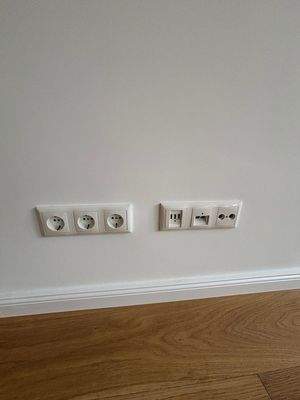 Anschlüsse in beiden Zimmern