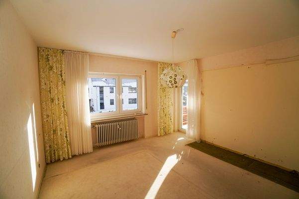 Schlafzimmer mit Balkon