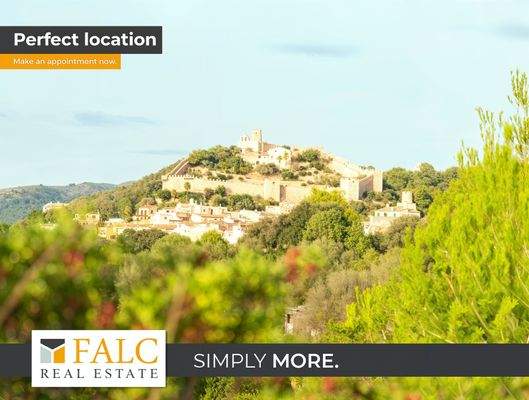 Sicht - Dorf - Grundstück