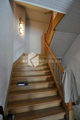 Treppenaufgang zur Wohnung