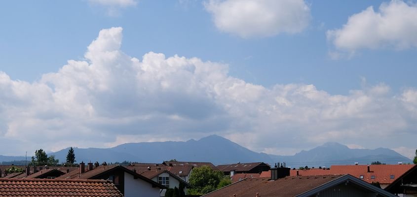 Bergblick Dachterrasse