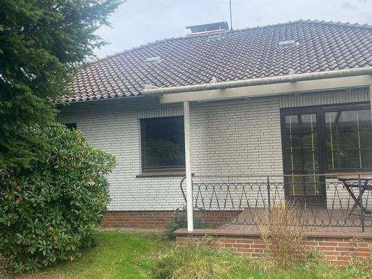 Blick auf die Terrasse