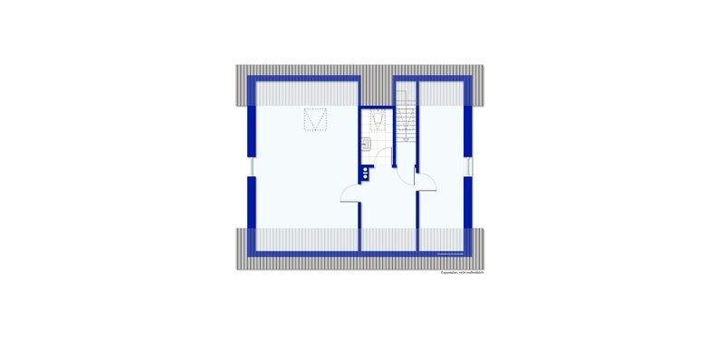 Grundriss Keller unmobiliert