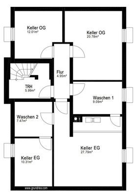 Grundriss Kellergeschoss