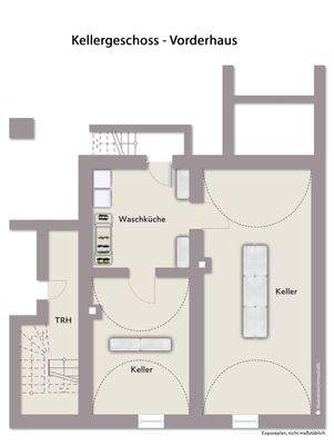 Kellergeschoss - Vorderhaus