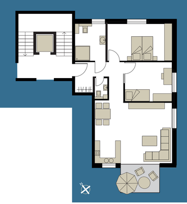 Grundriss OG Wohnung Nr. 4