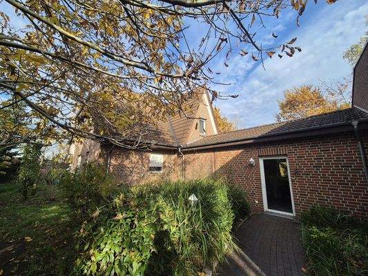 Hausansicht von hinten