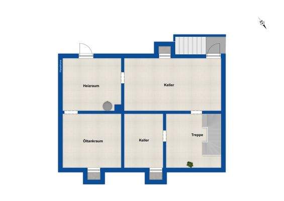 Grundriss Keller