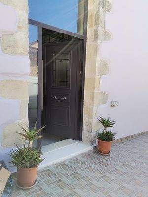 Kreta, Kalamitsi Alexandrou: Kretisches Steinhaus in friedlichem Dorf zu verkaufen