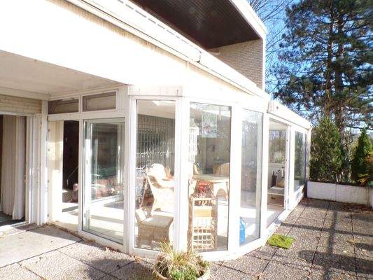 Wintergarten von außen