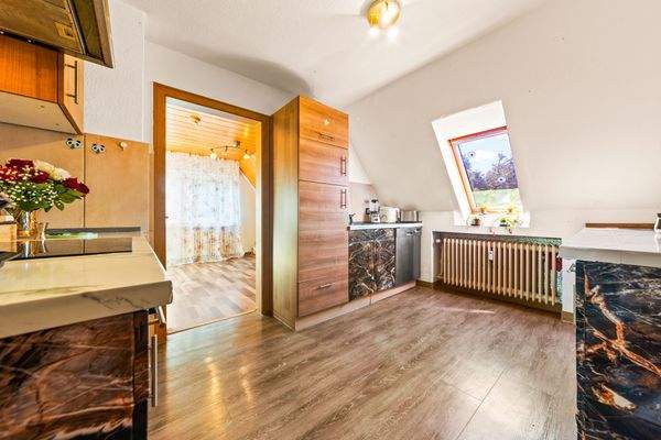 Küche Dachgeschosswohnung