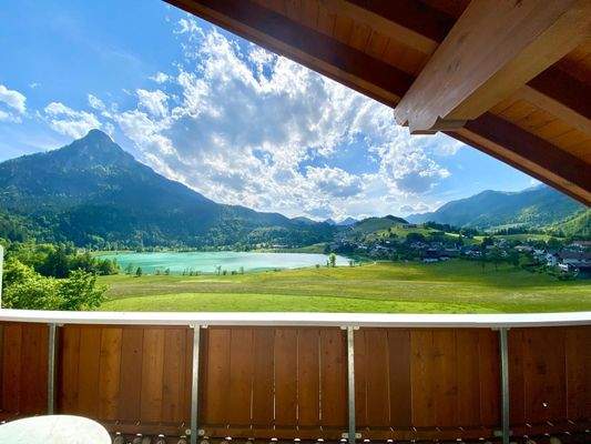 Blick über ganz Thiersee