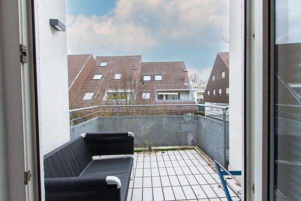 Balkon an der Küche