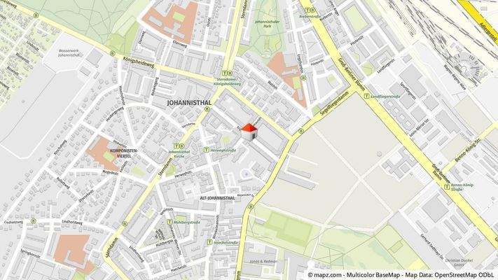 Geolyzer Kartenausschnitt