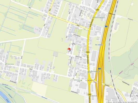 Geolyzer Kartenausschnitt