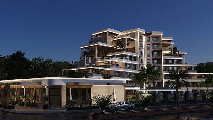 Apartments for Sale in a New Project with Pool in Altıntaş Antalya