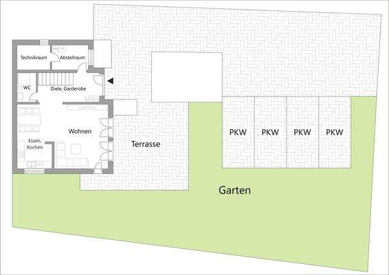 Grundriss Erdgeschoss