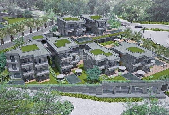Detached Villas with Smart Home System in Center of Bodrum