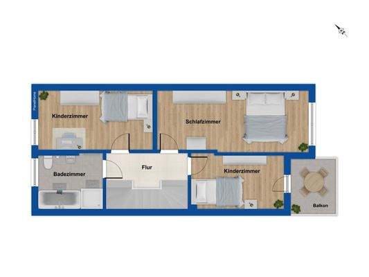 Grundriss - Obergeschoss