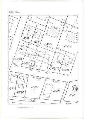 Lageplan mit Teilung