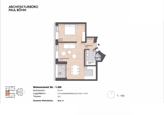 Grundriss 1 OG