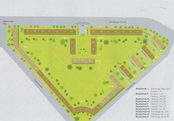 Freiflächen- und Lageplan