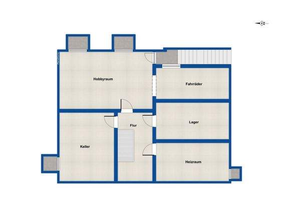 Grundriss - Kellergeschoss