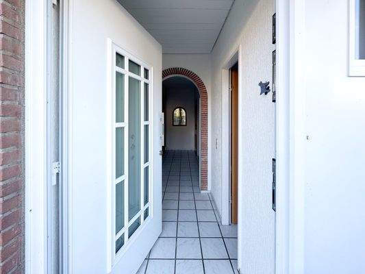 heller Eingangsbereich