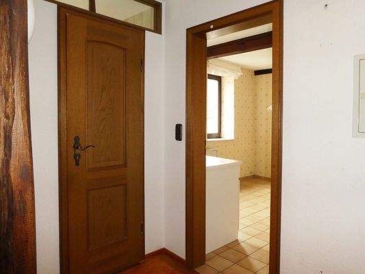 Gäste-WC und Küche