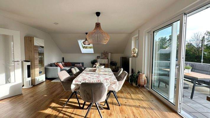 Essen, Schiebetüre Balkon