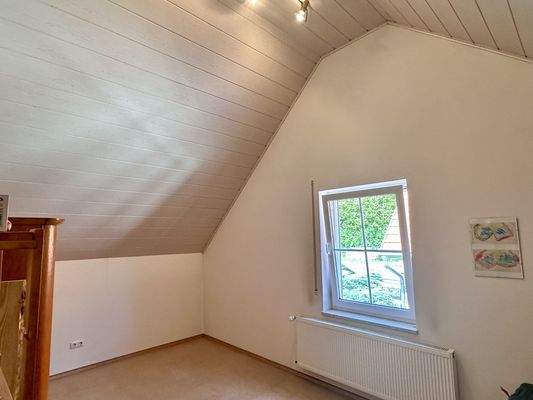 Zimmer im Dachgeschoss