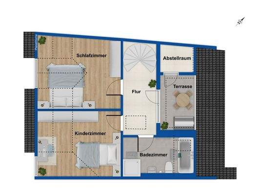 Grundriss Dachgeschoss