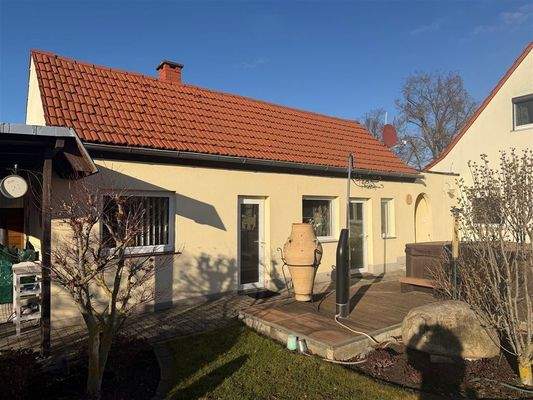 Gartenhaus Gartenansicht 